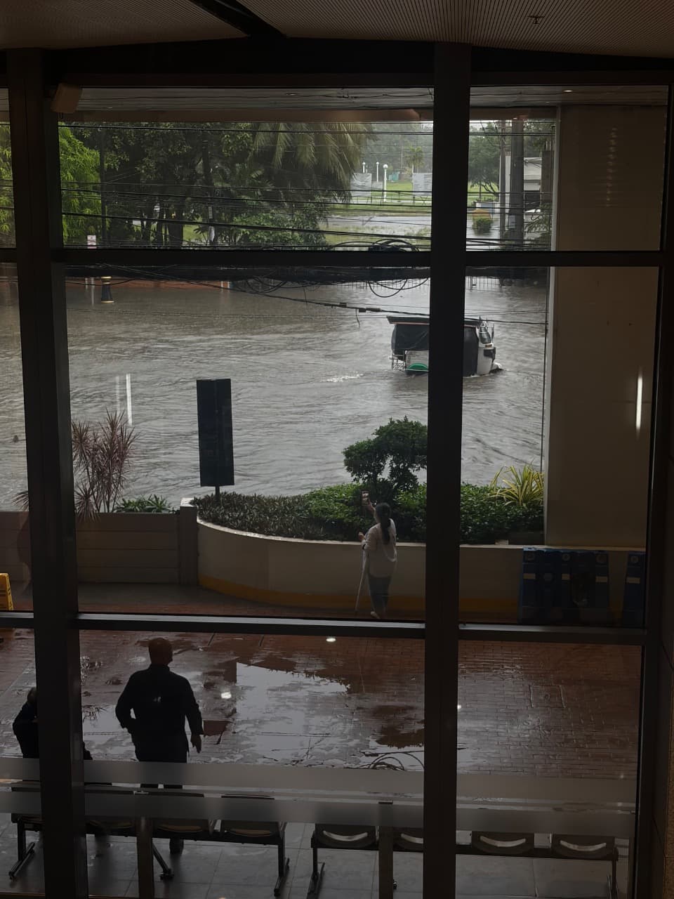 Photo of a flooding report in City of Manila